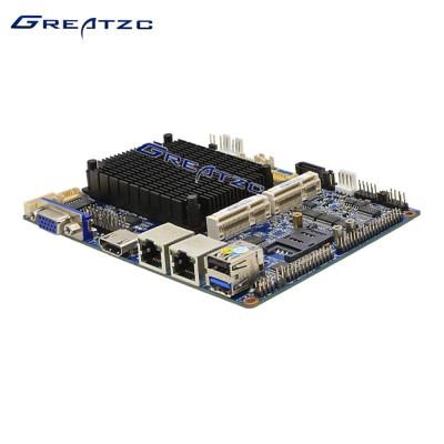 China Intel late processador central da fuga N2807 cartão-matriz de 3,5 polegadas com consumo da baixa potência à venda