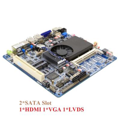 Китай 2 дисплей двойника поддержки материнской платы ITX Lan VGA LVDS SATA HDMI миниый двойной продается