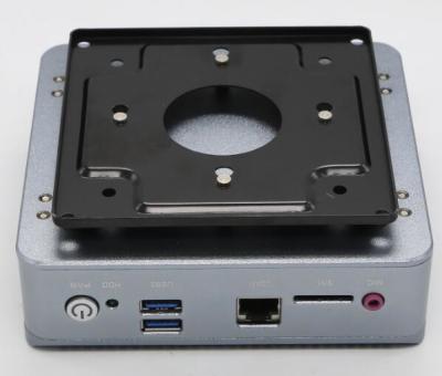 China Quad Core Nano Mini PC Intel J1900 CPU Fanless Dual LAN Ports Mini Computer for sale