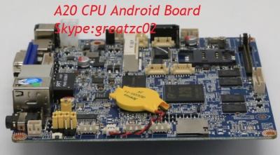 China Industrial Grade Android Motherboard A20 CPU ARM Board Android for sale