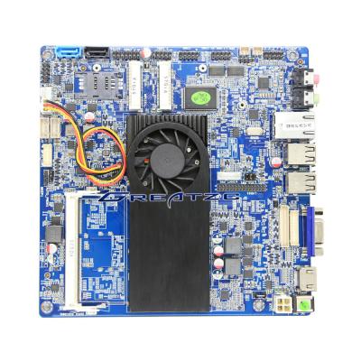 China Mini ITX Mainboard 1037U de LVDS, placa industrial do processador de Dual Core Celeron 1037u à venda