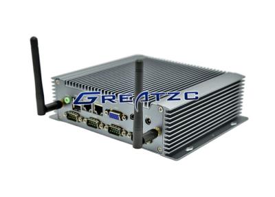 China Computador encaixado industrial de INTEL NM70 com 6 COM RS232, processador central de I5 3337U Fanless à venda