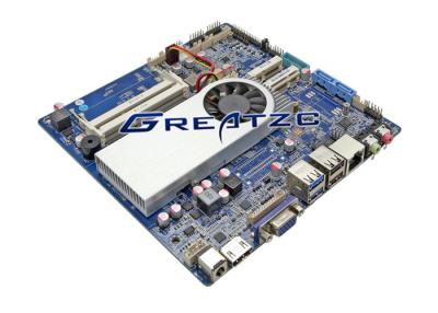 China VGA HDMI LVDS micro industrial motherboard i3 6100u , mini itx board Support 4K for sale