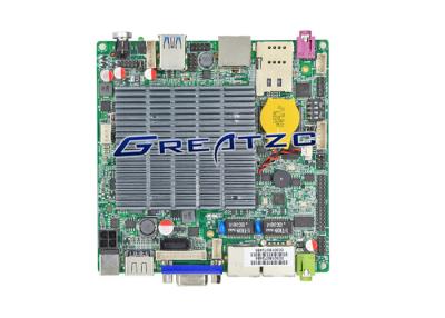 China Industrial Grade Quad Core CPU J1900 micro itx motherboard With 2 Nics , Fanless Design for sale