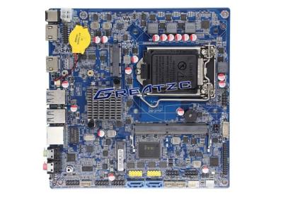 China Industrial Grade fanless mini itx motherboard H110 Chipset LGA1151 Processor for sale