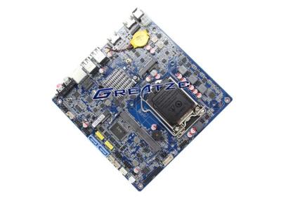 Cina Scheda madre industriale del PC del computer, mini mainboard di ITX LGA1151 con 4 COM, settimo CPU della generazione in vendita