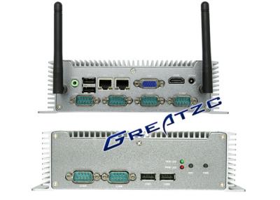 China Computer van I53337u cpu de Minipc, 6 Kleine Industriële PC van Com RS232 RS485 RS422 Te koop