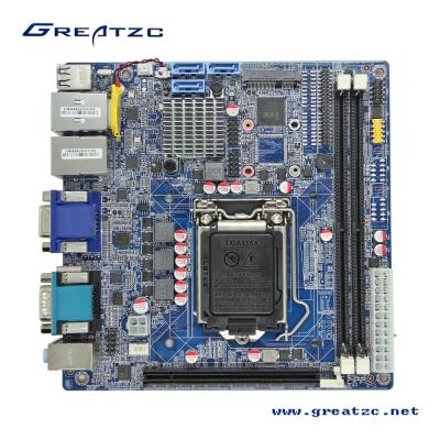 China 6 COM LGA1151 Intel H81 Chipset Motherboard , 6th Generation CPU Core i7 i5 i3 for sale