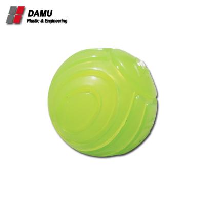 China Factory Price Viable Claw Printed Non-Toxic TRP Pet Toy Dog Ball With LED Light Flash for sale