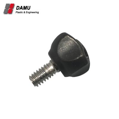 China OEM injection part for insert ABS molding knob, ABS injection for handle. DM-20180808-0040 for sale