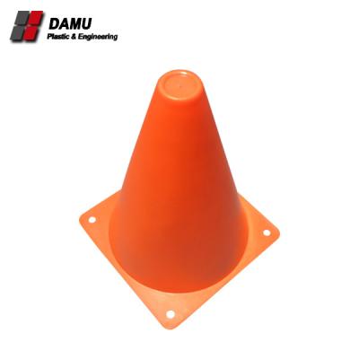 China Training 7 Inch Plastic Traffic Cones Sports Training Agility Marker Cone For Soccer, Skating, Soccer, Basketball, Indoor And OR for sale