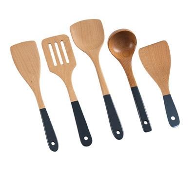 China Sustainable Wooden Spoons For Cooking, Wooden Spatulas, Kitchen Utensils Non-Stick Wood Spoons One Hundred Percent Natural Solid Wood Spoon for sale