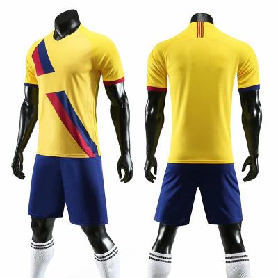 China Adult Training Kit Children's Sets Mens Sports Summer Singlet Custom Football Kit Suit for sale