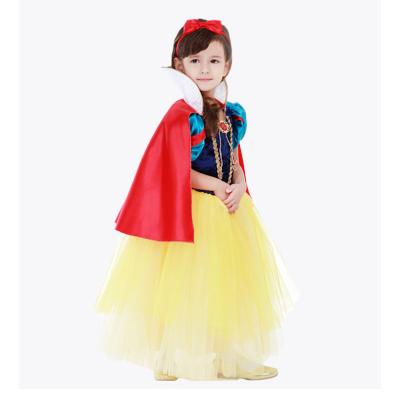 China Cosplay Cartoon Costume Kids Snow White Dress Girls Christmas Halloween Costumes For Kids Cosplay Costume for sale