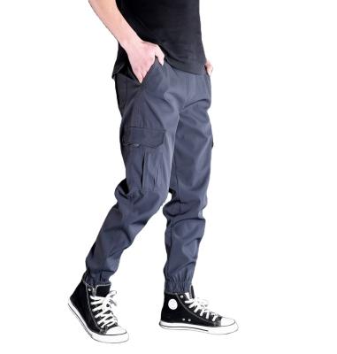 China Waterproof Winter Plus Velvet Men's Pants Overalls Loose Harem Pants Plus Size for sale