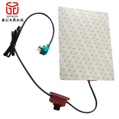 China Heat Transfer USA Used Silicone Rubber Industrial Heater With Wire for sale