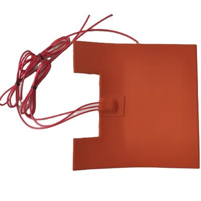 China Silicone Rubber Heater Heat Transfer Electric Heater Pad for sale