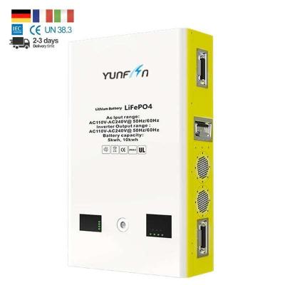 Cina 24V 120Ah All In One LiFePo4 Batteria 3KW Off Grid Invertitore solare Sistema di accumulo di energia 50Hz in vendita