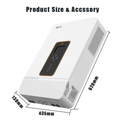 중국 DC AC 10kw 3단계 하이브리드 인버터 분화단계 태양 전지 패널 시스템 판매용