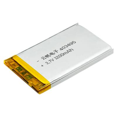 China Low Temperature Lithium Ion Polymer Battery 3.7V 1200mah For Extreme Cold Environments for sale