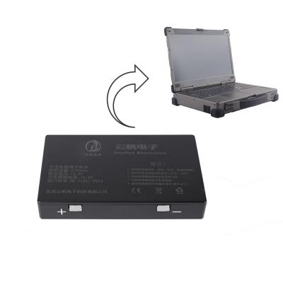 China Custom Hardened Laptop Battery 6700mah 14.4V Lithium Ion Battery Rugged Notebook Computer for sale