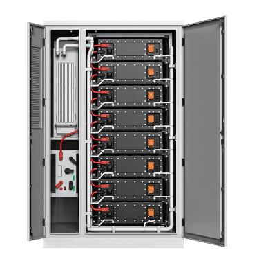 China Liquid Cooled Cabinet 372KWh High Voltage LiFePo4 Battey Storage System Modbus TCP IP67 Protection for sale