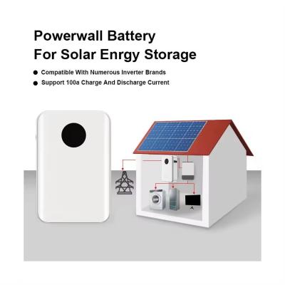 China 51.2V 200Ah Wall Mounted Battery Energy Storage System 10kWh LiFePo4 Battery à venda