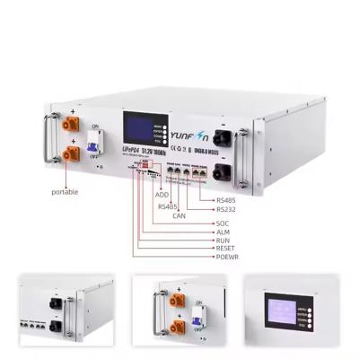 China Hochmoderne 48V 100ah 6000 Times Rack Mount Lithium Batterie geeignet für Solarsystem mit 5 Jahren Garantie zu verkaufen