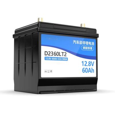 China D23 Car Starting Lithium Battery Auto Car Start Stop Battery LiFePo4 Battery CCA 900A for sale