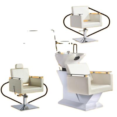 China 2022 Factory price salon package super comfortable hairdresser barber chairs and furniture for sale for sale