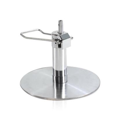 China Modern Hydraulic Pump Around Stainless Steel Salon Furniture Barber Chair Base for sale