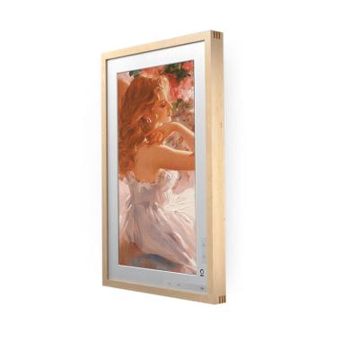 China Best-selling Wifi BOE picture frame 21.5inch Promotional Vivid Lossless Gamma Electronic Intelligent Art Museum for sale