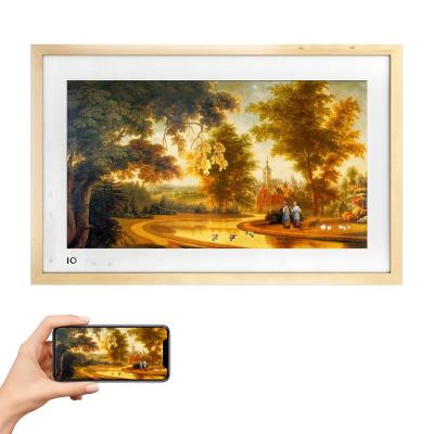 China BOE advertising home electronic visual android wifi digital photo frame with anti-matte oil painting picture display for sale