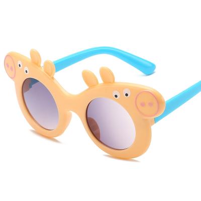 China Fashion Sunglasses 2020 Wholesale Bulk Sun Glasses Anti UV Sun Glasses For Kids Children for sale