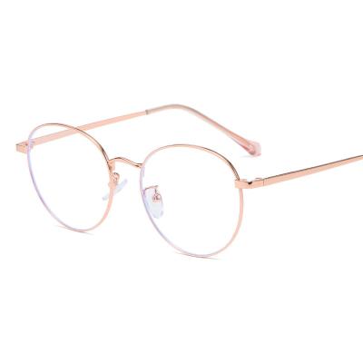 China For Women's Unisex Anti Reading Glasses Blue Light Glasses Fits Metal Around Eye Spectacle Glasses Glass Frames for sale