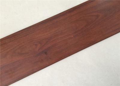 China Indoor Sound Proof 12mm Matte Laminate Flooring in Chestnut Color for sale