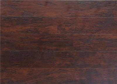 China Dark Walnut / Oak / Rustic DIY Wood Flooring Laminate for Bedroom for sale