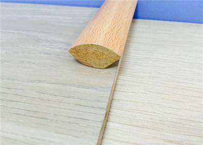 China Anti-scratch 1 / 4  Quarter Round Molding Corners , White Laminate Flooring Accessories for sale