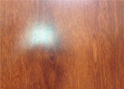 China AC3 Waterproof Laminate Flooring Walnut , High Gloss Engineered Hardwood Floors for sale