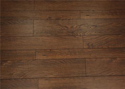 China Oak Wood Laminate Handscraped Engineered Hardwood for Famaly Use 2133 for sale