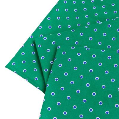 China Shrink-Resistant 100% Cotton Printed Poplin For Casual Outfits Custom Design Minky Dot High Density Poplin Stocks Fabric For T-shirt Lining for sale