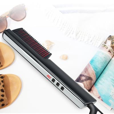 China Rechargeable Hot Black Titanium Black Professional Safety Comb Mini Safety Comb Custom Hair Styling Tool alisadora for sale