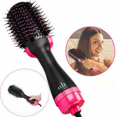 China Amazon Dropshipping Ionic Ionic Airbrush Salon One Step Hot Hair Dryer Blow Up Straightener Hot Iron for sale