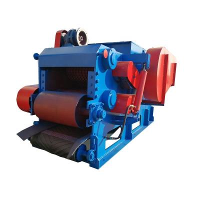 China Building Material Stores 4 Blades Drum Log Shaft Chipper Shredder Machine Wood Wood Cutting Machine for sale