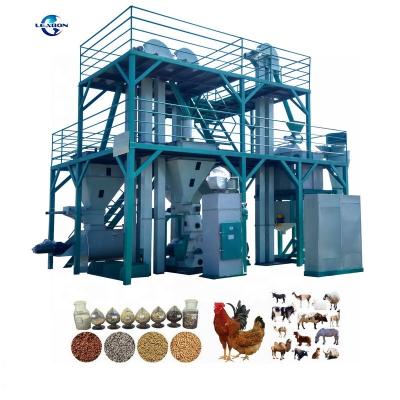 China Factory Animal Feed Manufacturer Poultry Feed Making Machine Chicken Feed Pellet Machine Price for sale