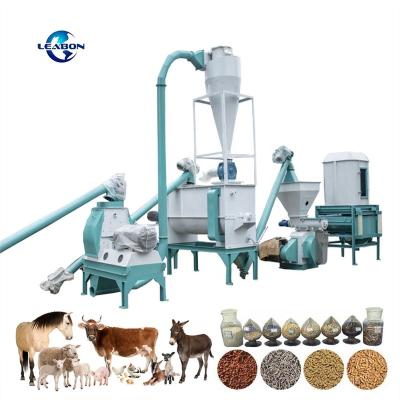 China Farms Poultry Feed Processing Machine Chicken Feed Pellet Machine Feed Pellet Mill for sale