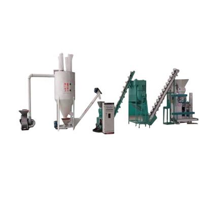 China Factory New 2t/h Cow Sheep Feed Pellet Making Line Poultry Feed Production Line for sale