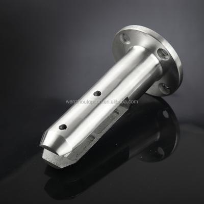 China Modern glass stainless steel and glass railing spigot for sale