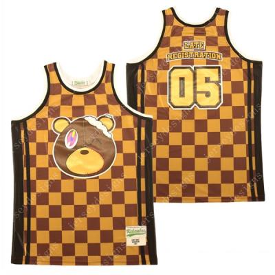 China Men's Breathable West 2005 Ye Late Record 05 Basketball Jersey Stitched for sale