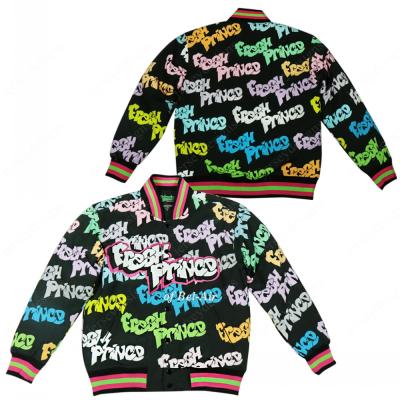 China Men's Breathable Will Smith #14 The Fresh Prince of Bel Air Academy Sports Baseball Jackets S-2XL High Quality for sale